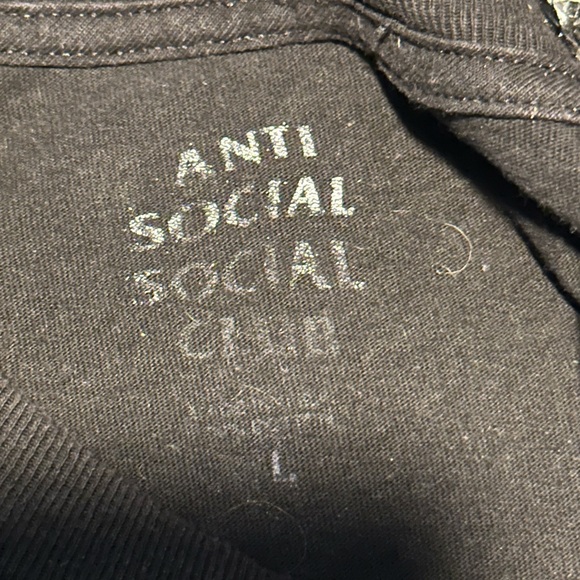 Anti Social Social Social Club KKoch Tee Black - Picture 3 of 3